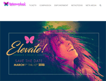 Tablet Screenshot of metamorphosis.org